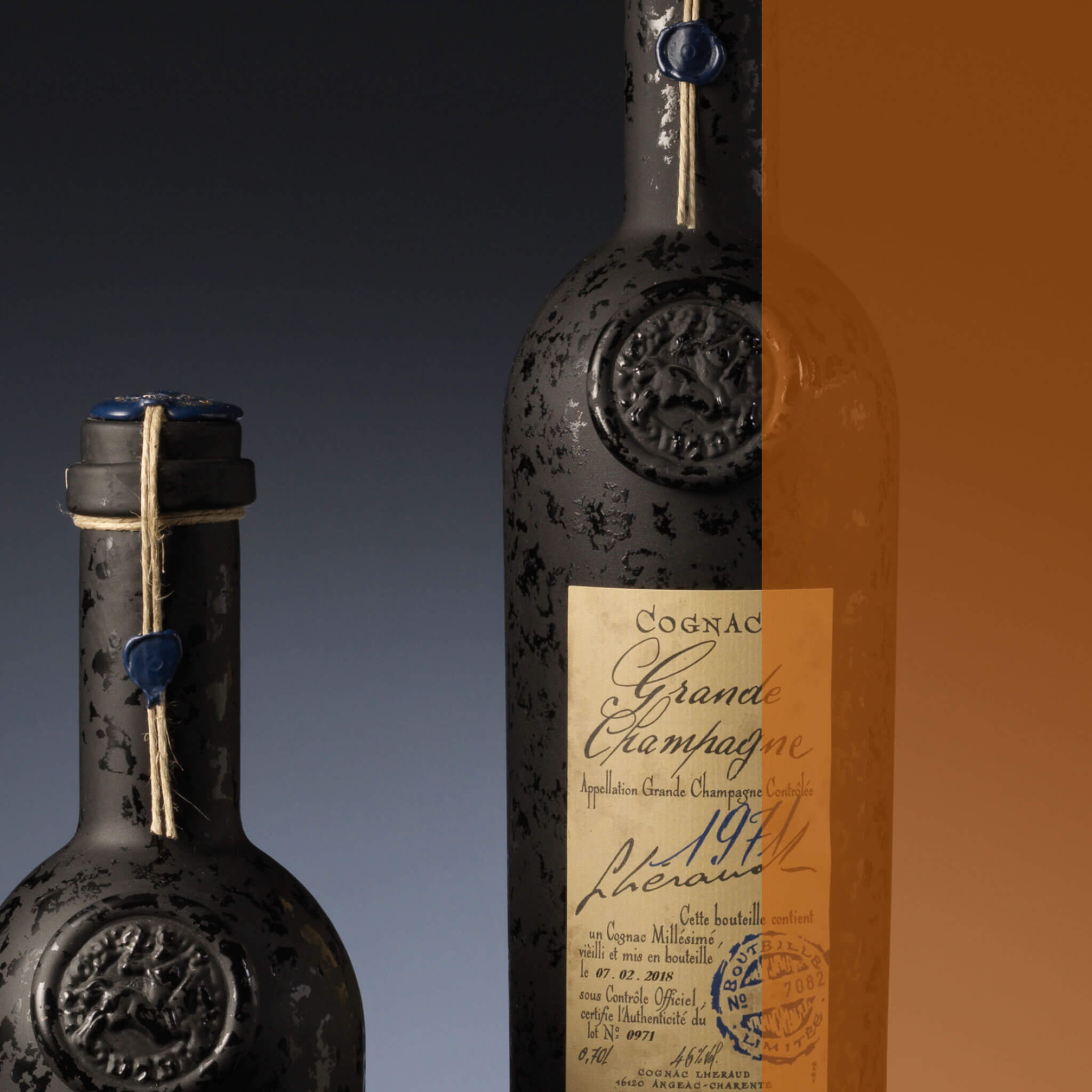 Cognac-COGNAC LHERAUD - Cognac Grande Champagne 1950 - Clos des Millésimes  - Rare wines and great vintages